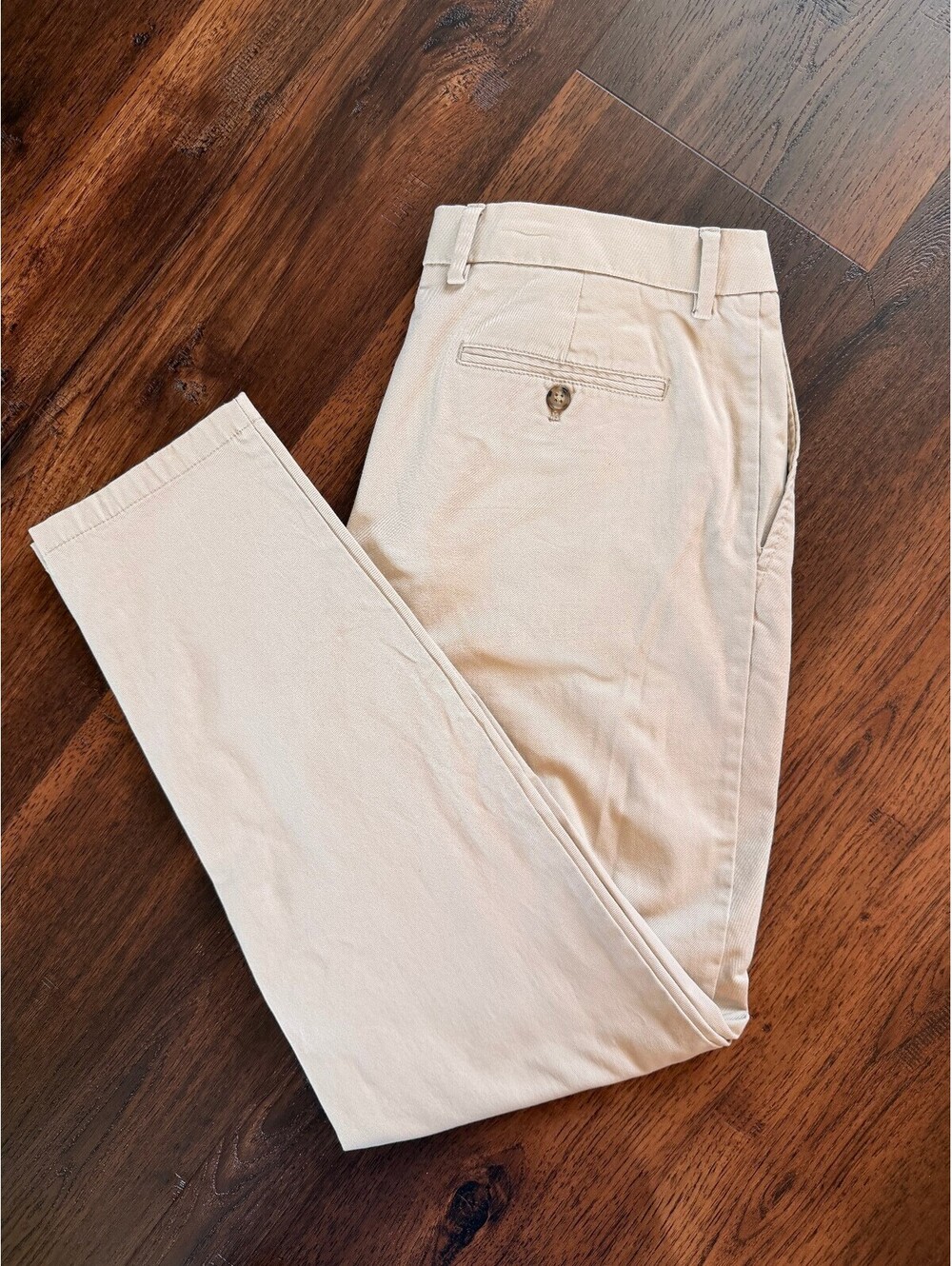 Old Navy | Men's Khaki Athletic Taper Chino Pants | Size 34x30 1/2 | 1179